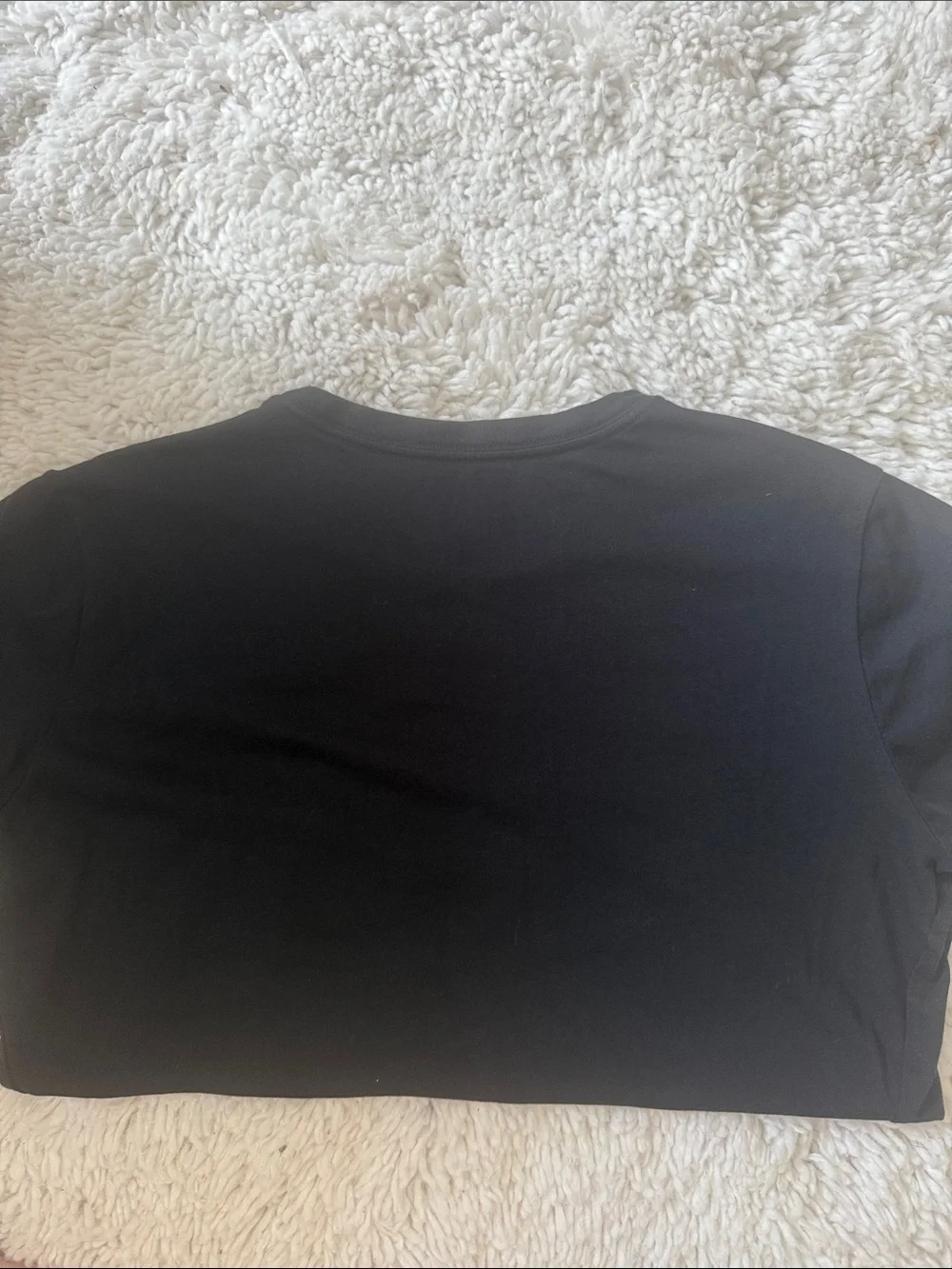 Nike Black Dri-FIT Tee with Pink Graphic